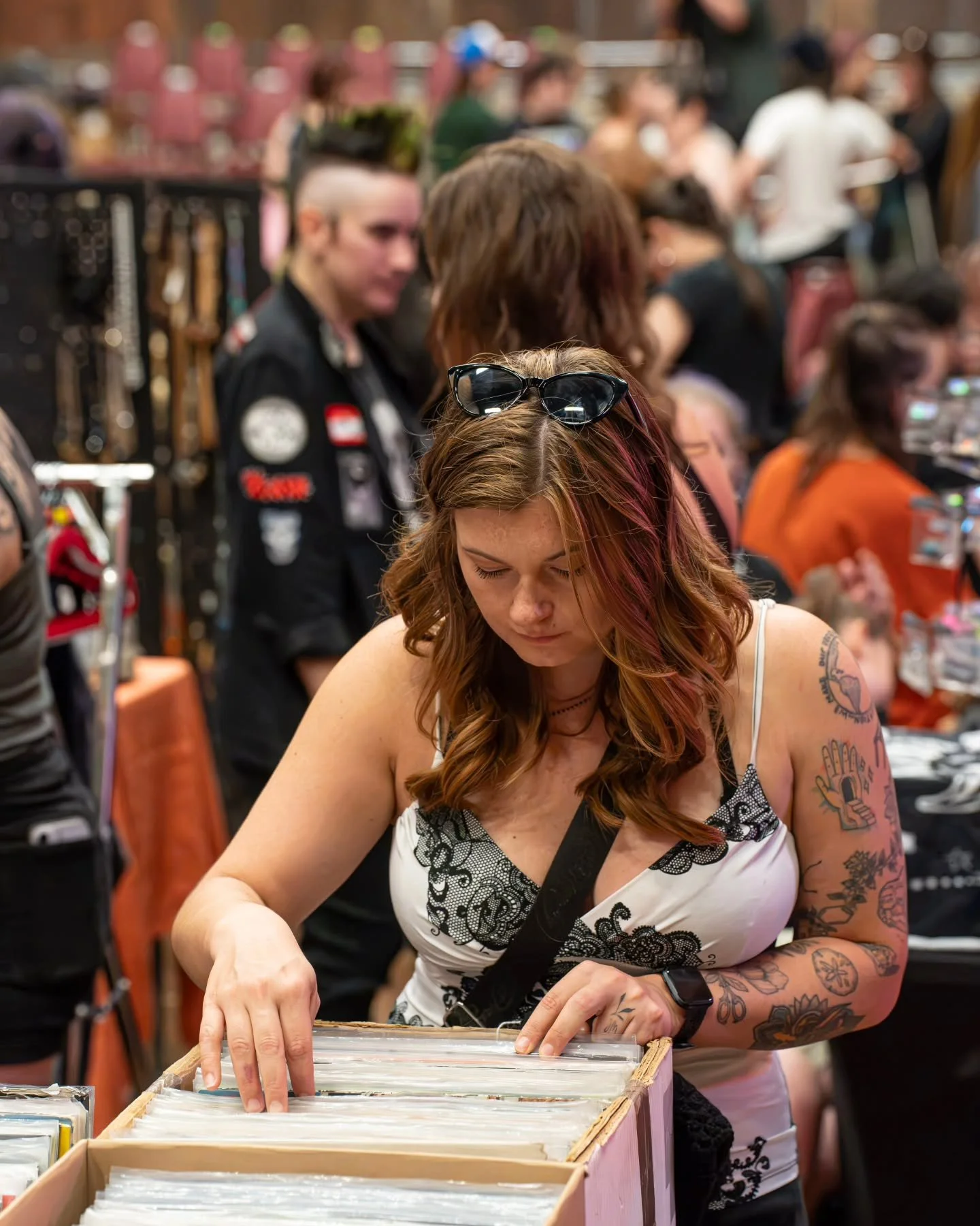 MORE photos from the 2026 Lehigh Valley Summer's End Punk Rock Flea! These was also taken at the IceHouse during the vendor sales, 10 AM - 4 PM.

Photos by @tumbleweed_photographer
Good times by all of you
More photos at tapeswapradio.com

(2/3)