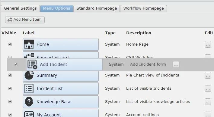 You are in control of your customer service portal