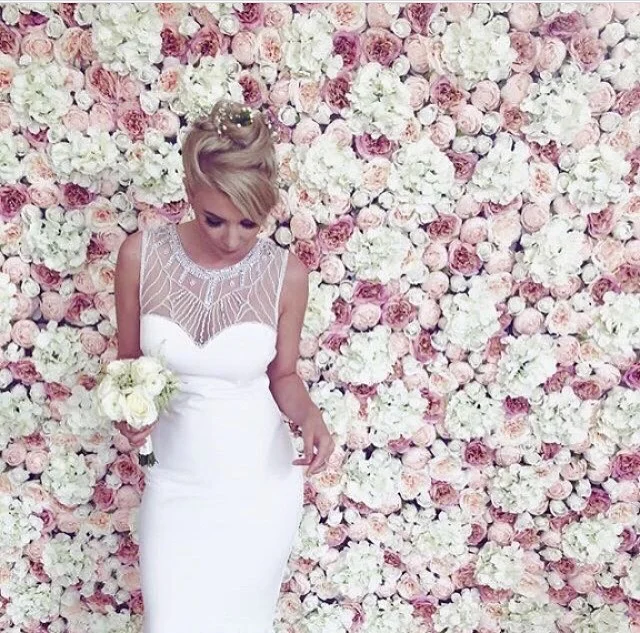 Flower wall bedford