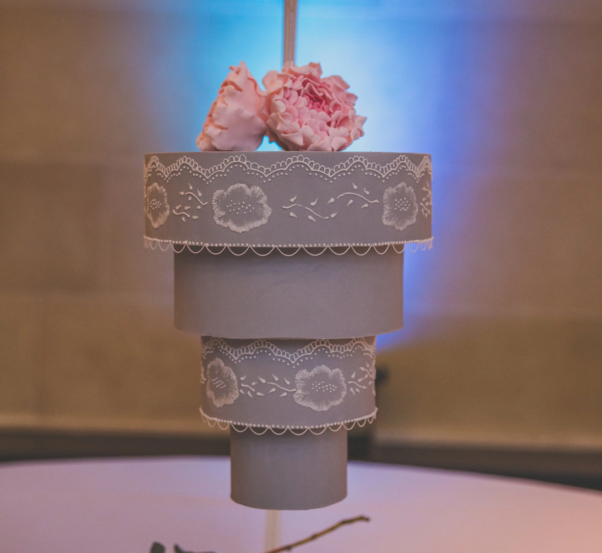 Upside down wedding cake Bedfordshire