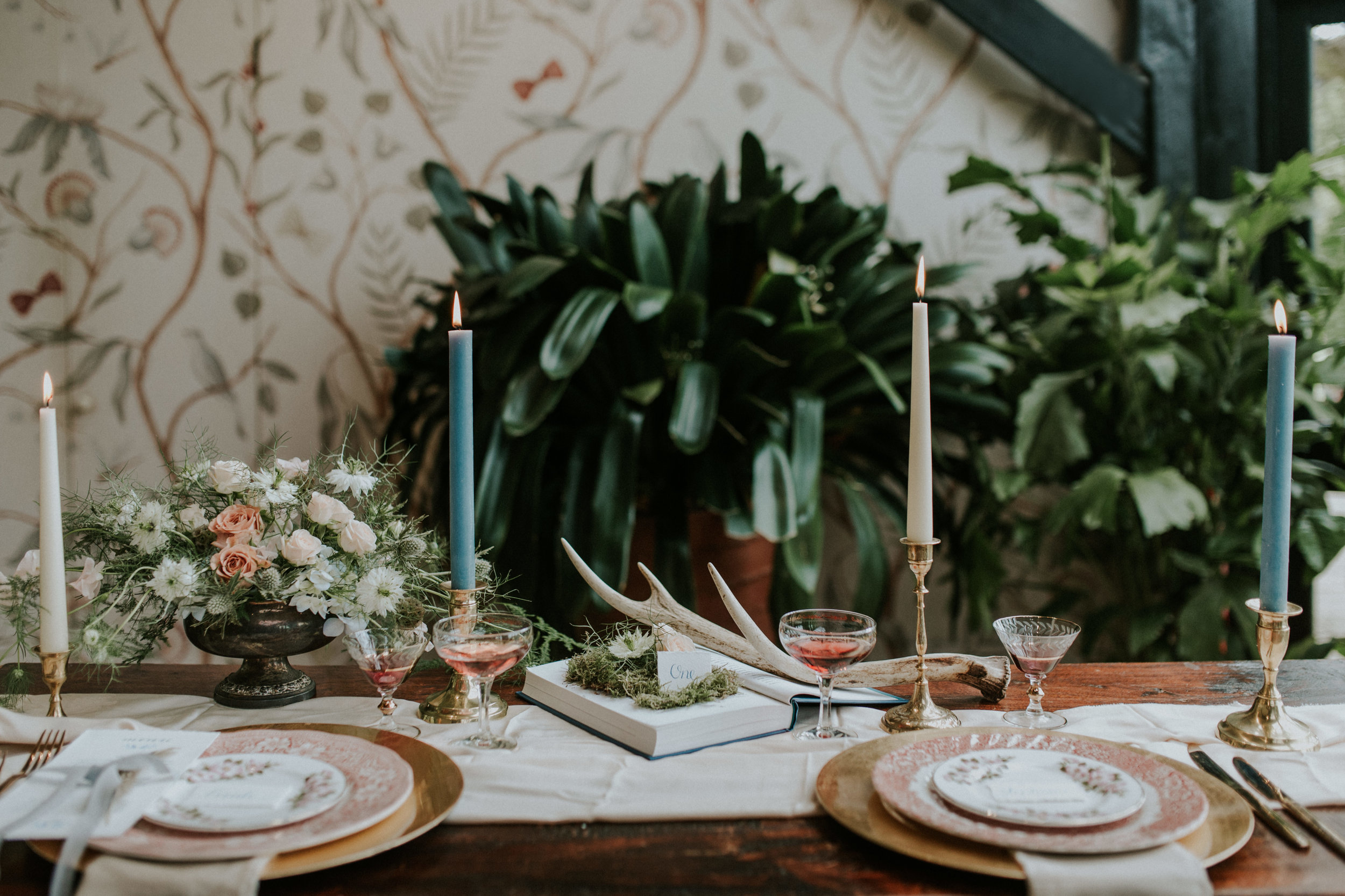 Photo Credit:  Lola Rose Photography  Styling:  The White Emporium   Flowers:  Twiggy Thistle  Stationery:  Sugar and spice designs