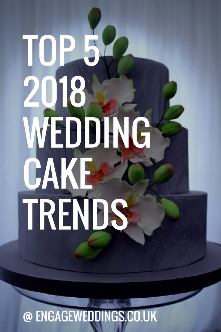 Wedding Cake Trends Bedfordshire 2018