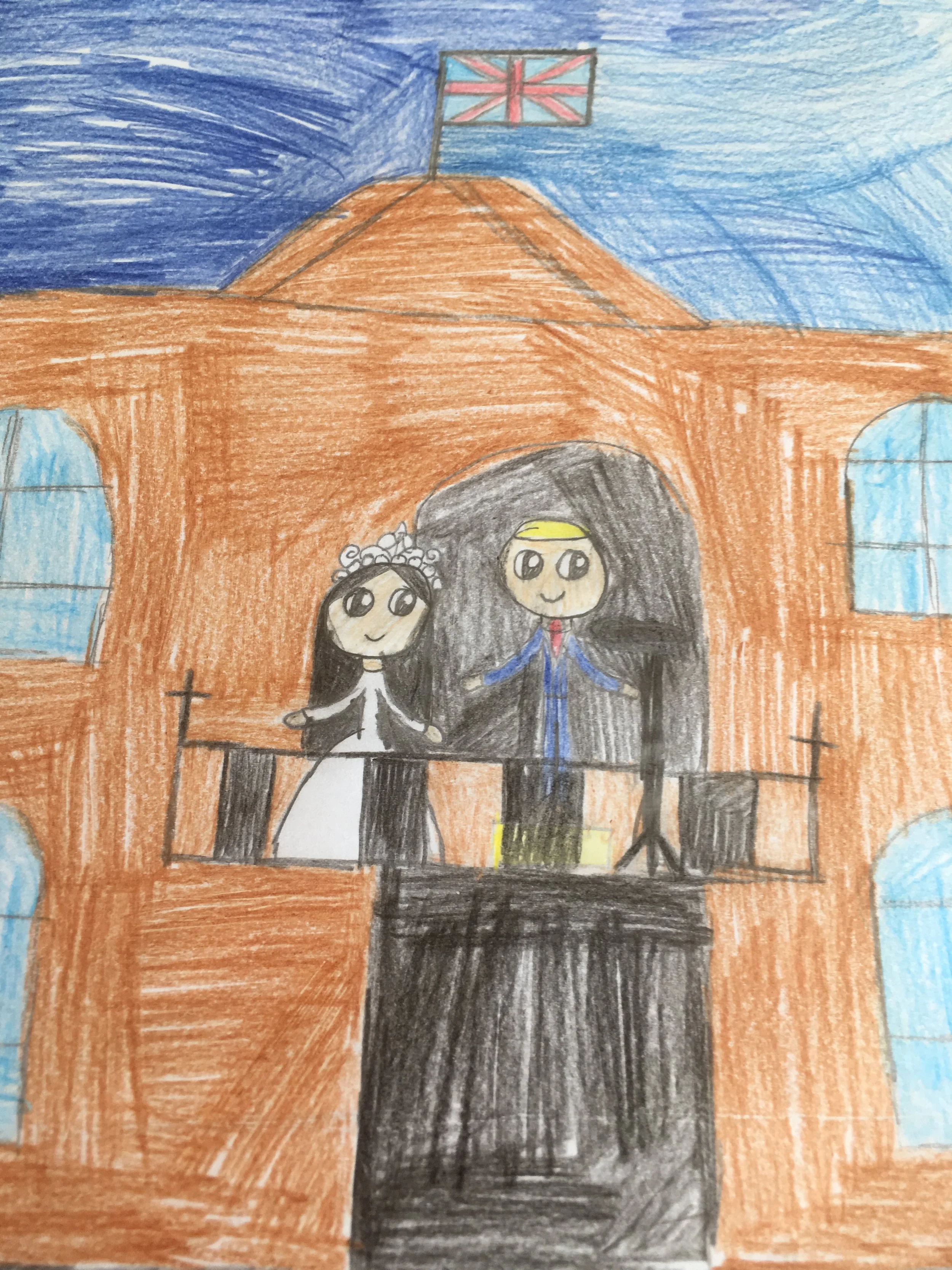 Harry and Meghan balcony