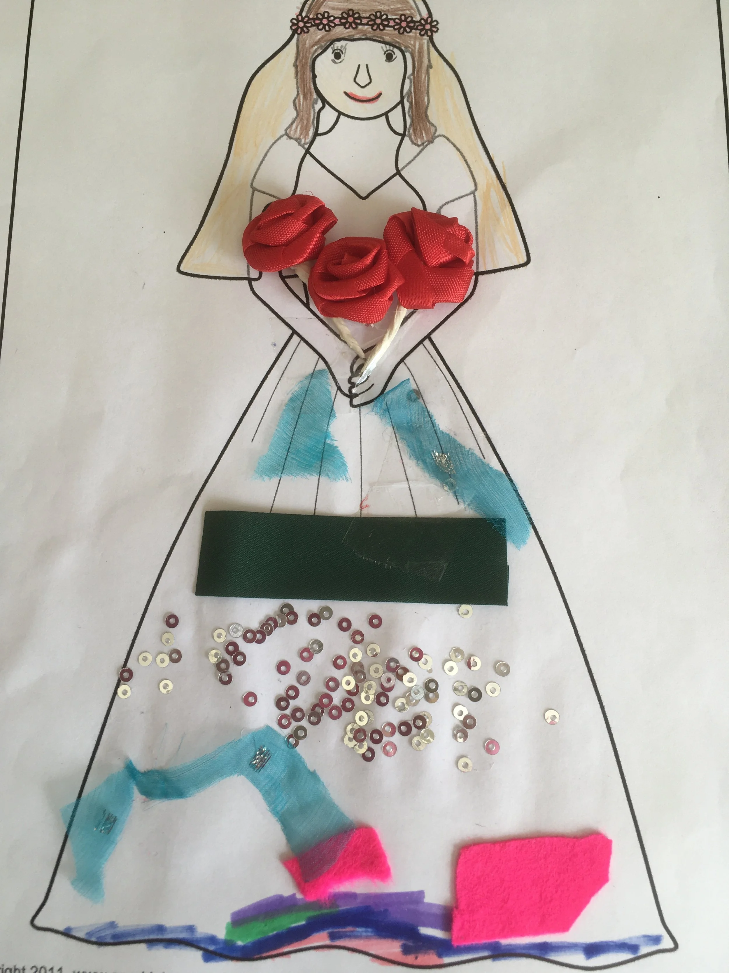 Meghans wedding dress