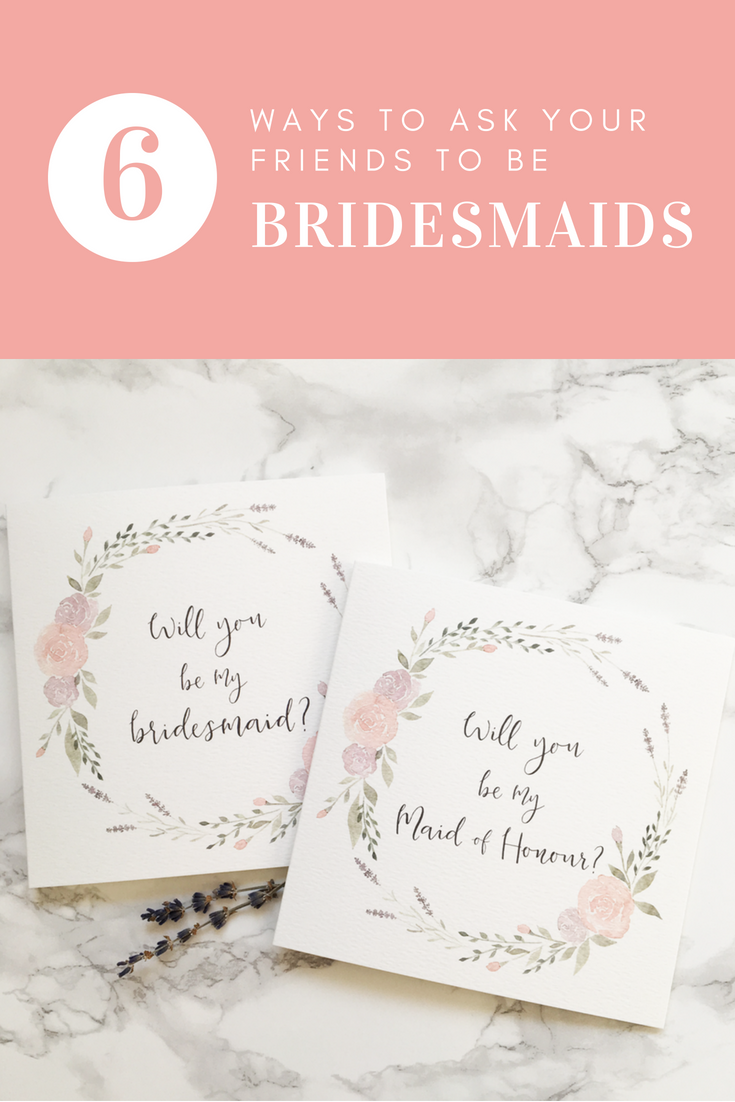 Buy cool ways to ask someone to be your bridesmaid Shop, image size:735x1102
