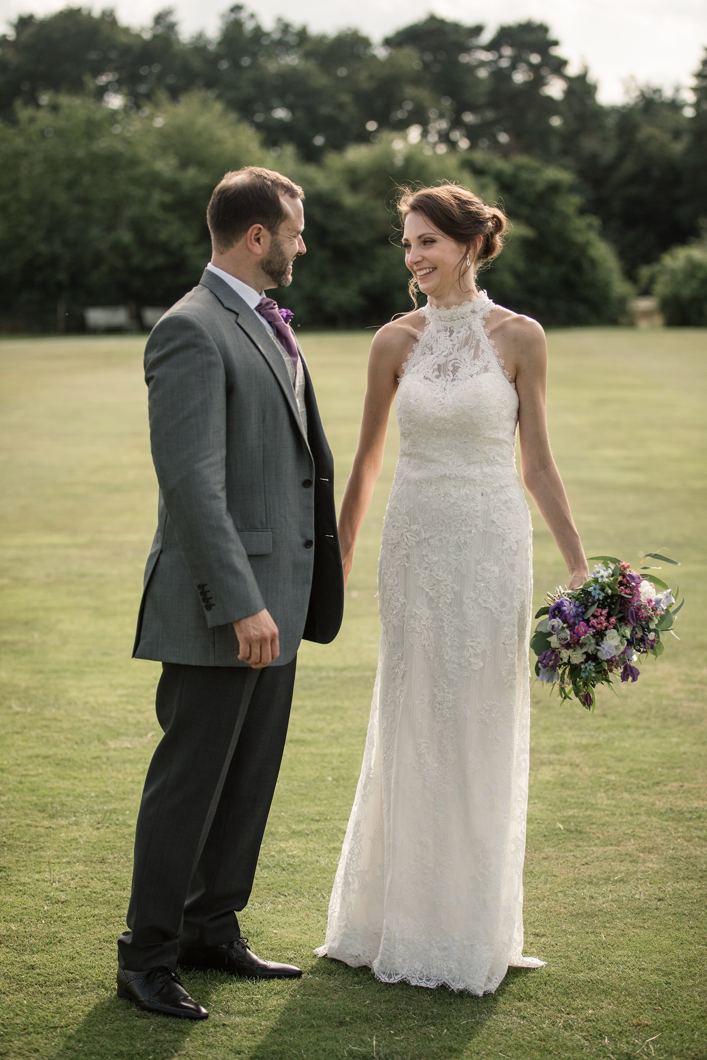 Wedding Outfit Inspiration_High Neck Gown_2020 Bridal trends_Becky Harley