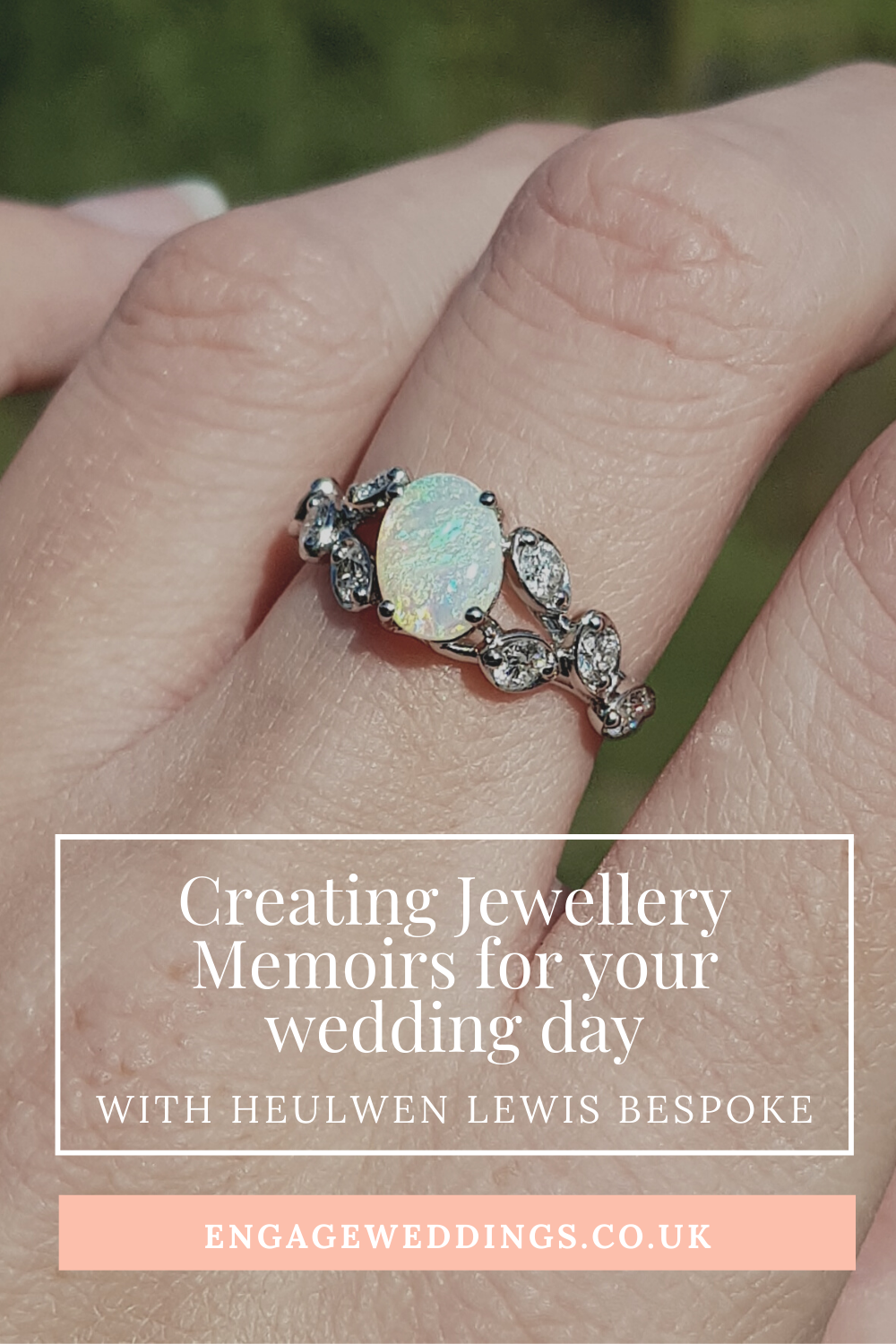 Creating Jewellery Memoirs for your wedding day_engageweddings.co.uk
