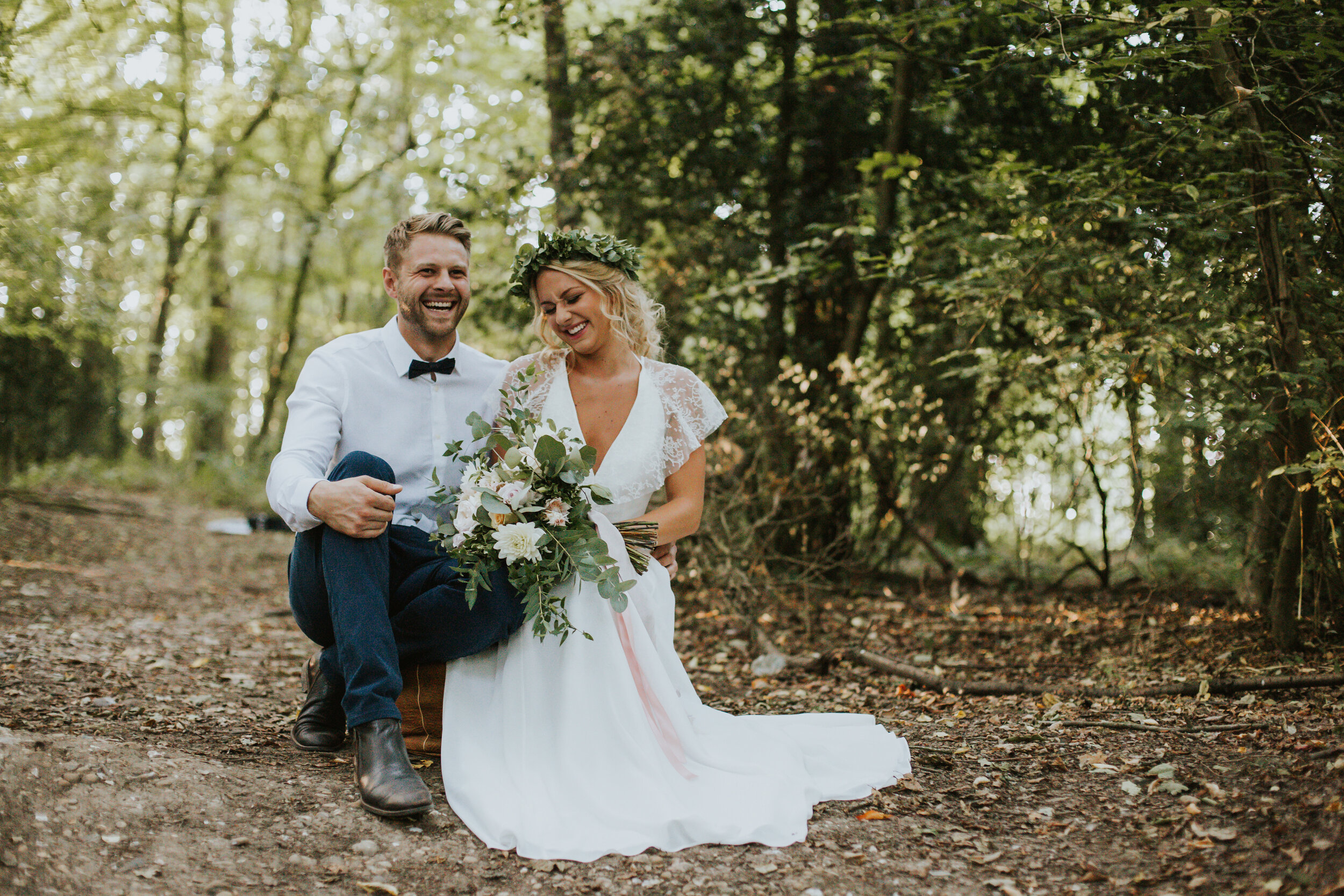 Woodland Elopement_Bride and Groom_Lily Lane Photography