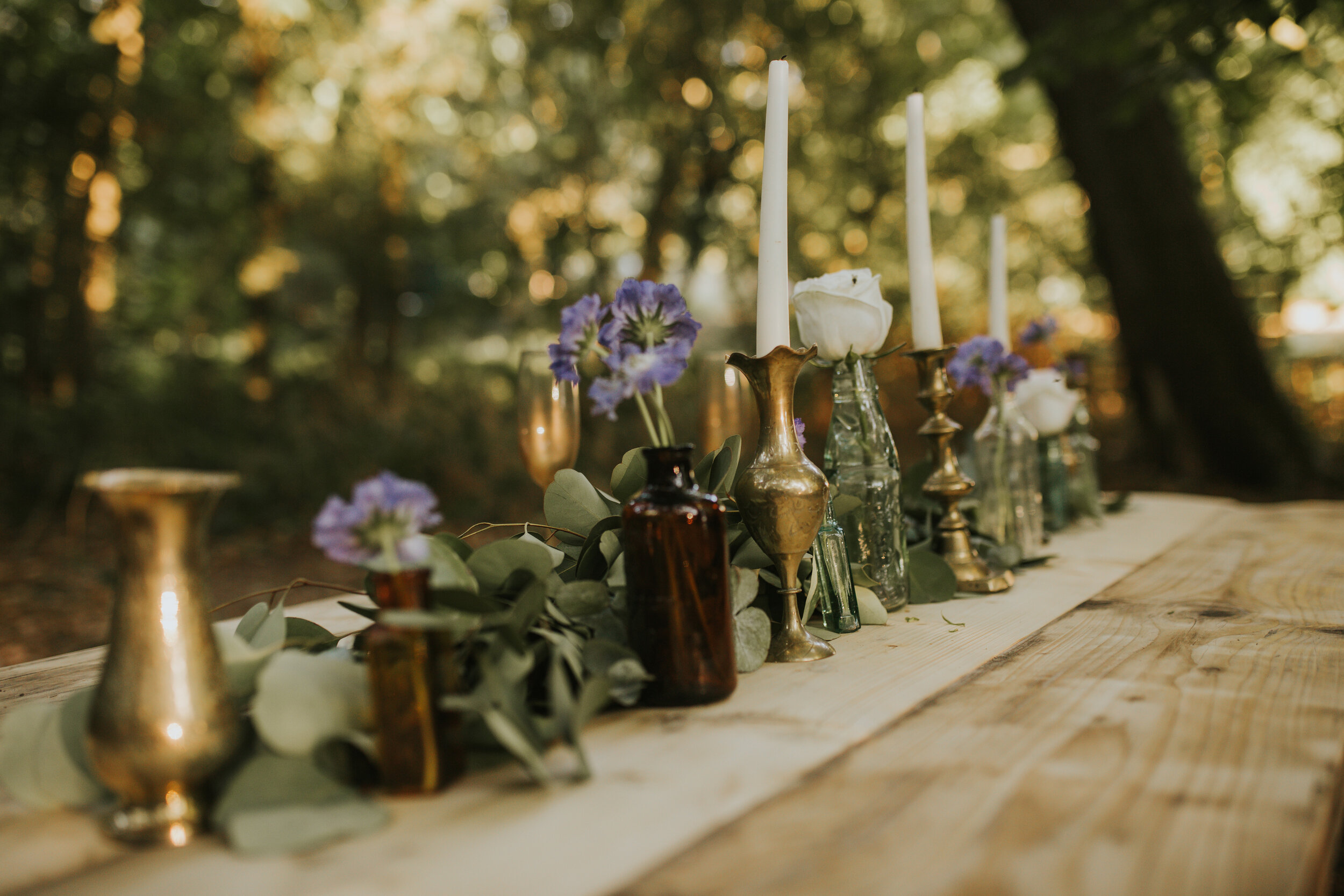 Woodland Elopement_Wedding Table_Lily Lane Photography