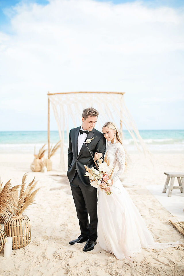 Tulum, Mexico_Wedding Elopement_Beach Bride_Victoria Mitchell Photography