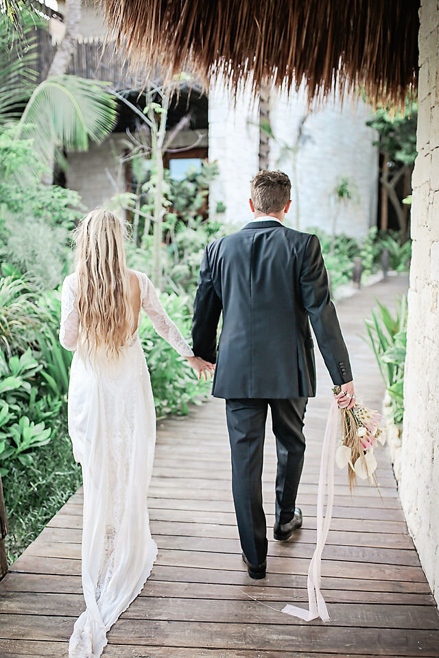 Tulum, Mexico_Wedding Elopement_Bride and Groom Inspiration_Victoria Mitchell Photography