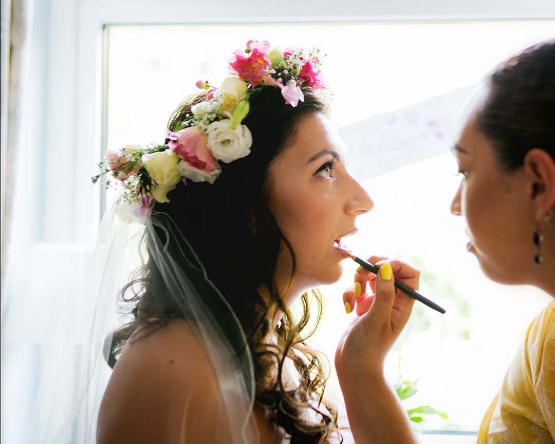 DIY Summer Wedding Inspiration_Flower Crown_Katrina Matthews Photography