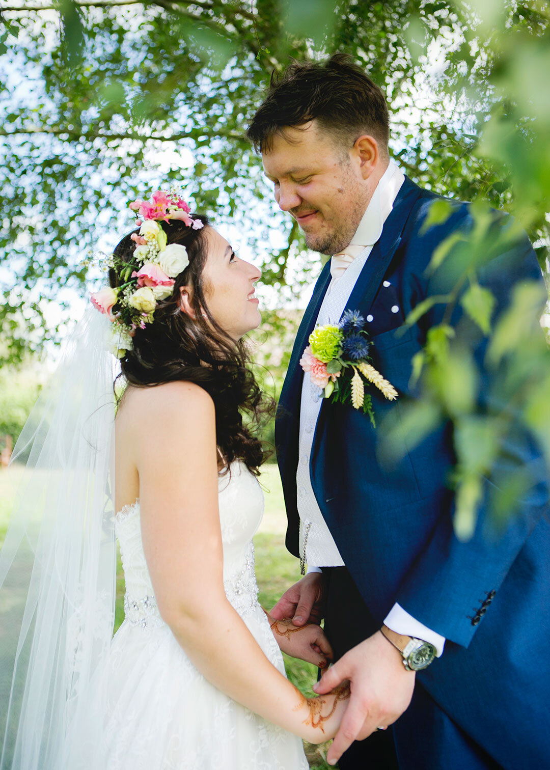 DIY Summer Wedding Inspiration_Bride and Groom_Katrina Matthews Photography