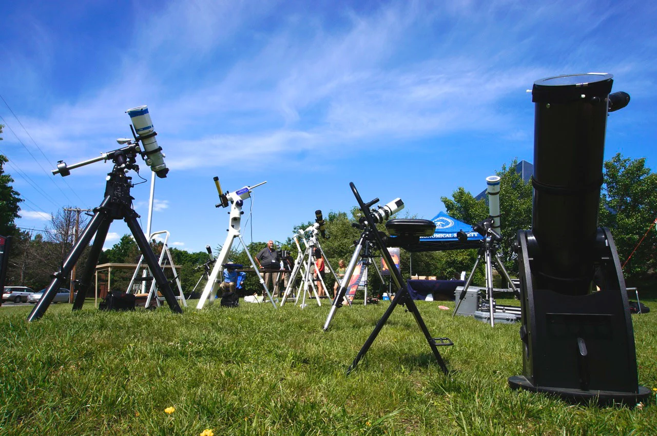 Telescopes and Stargazers at the McAuliffe-Shepard Discovery Museum