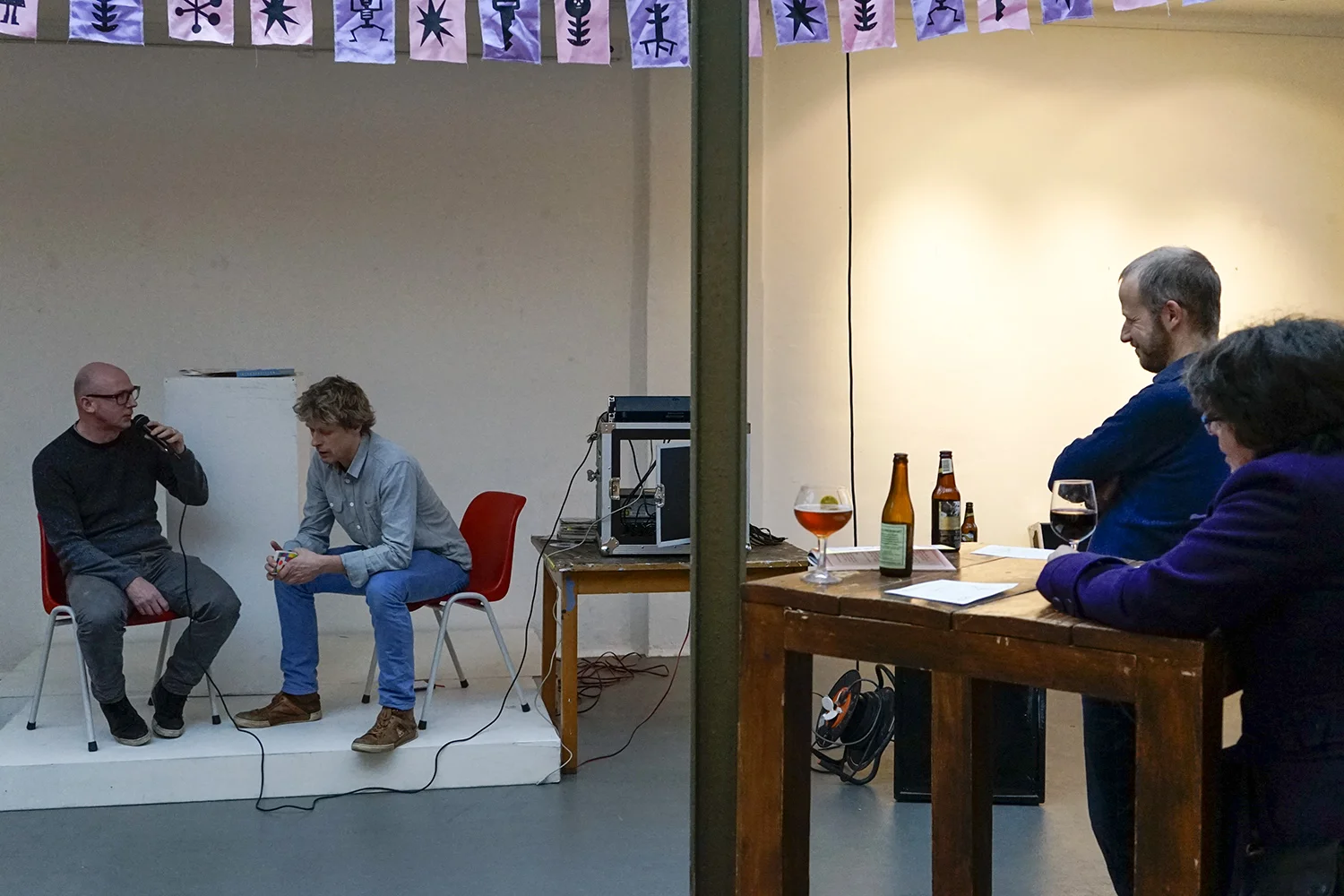 Kenjezelf Kit talk with writer Andrew Cartwright