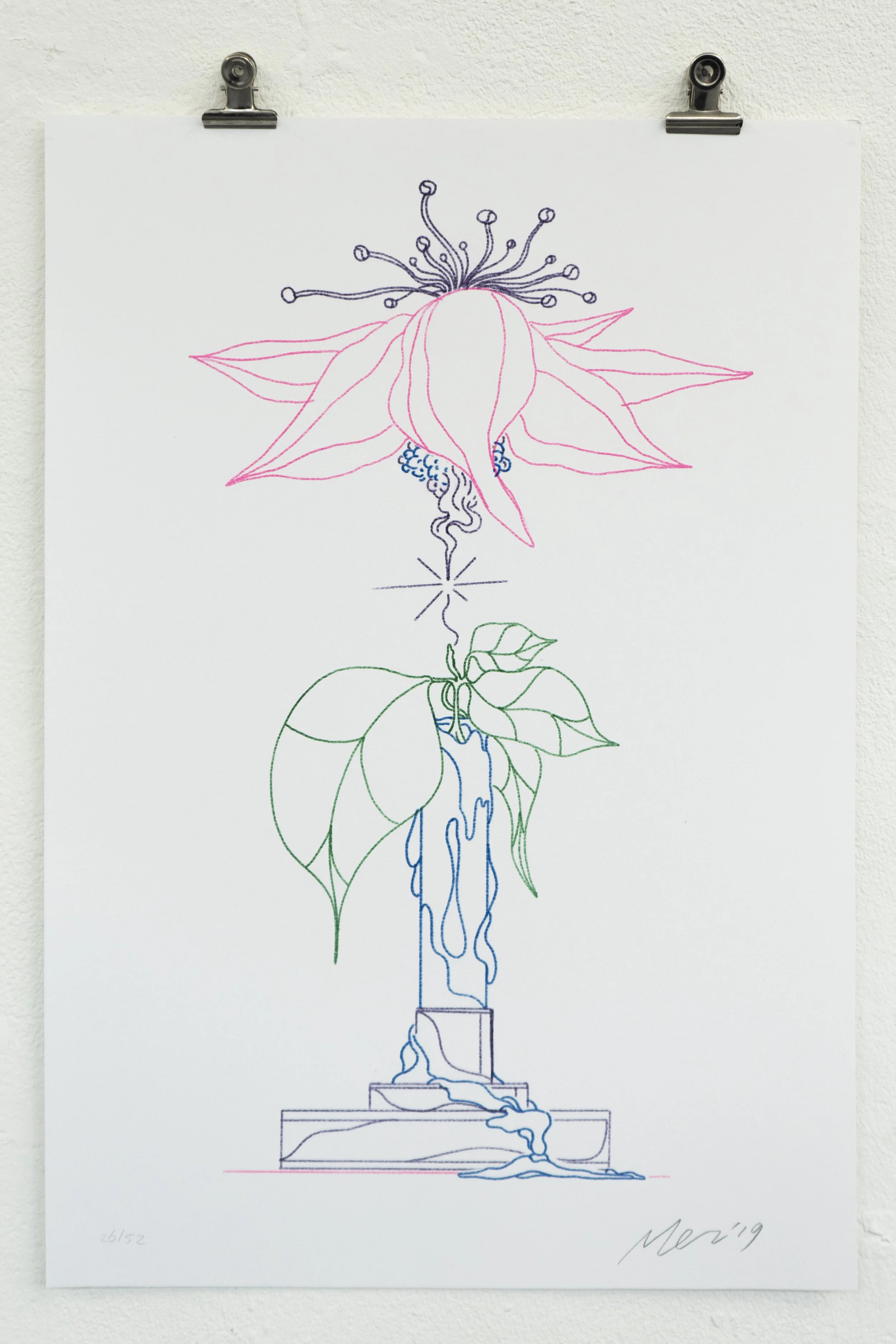 Merijn’s poster for Wobby #18 - The Big Blank