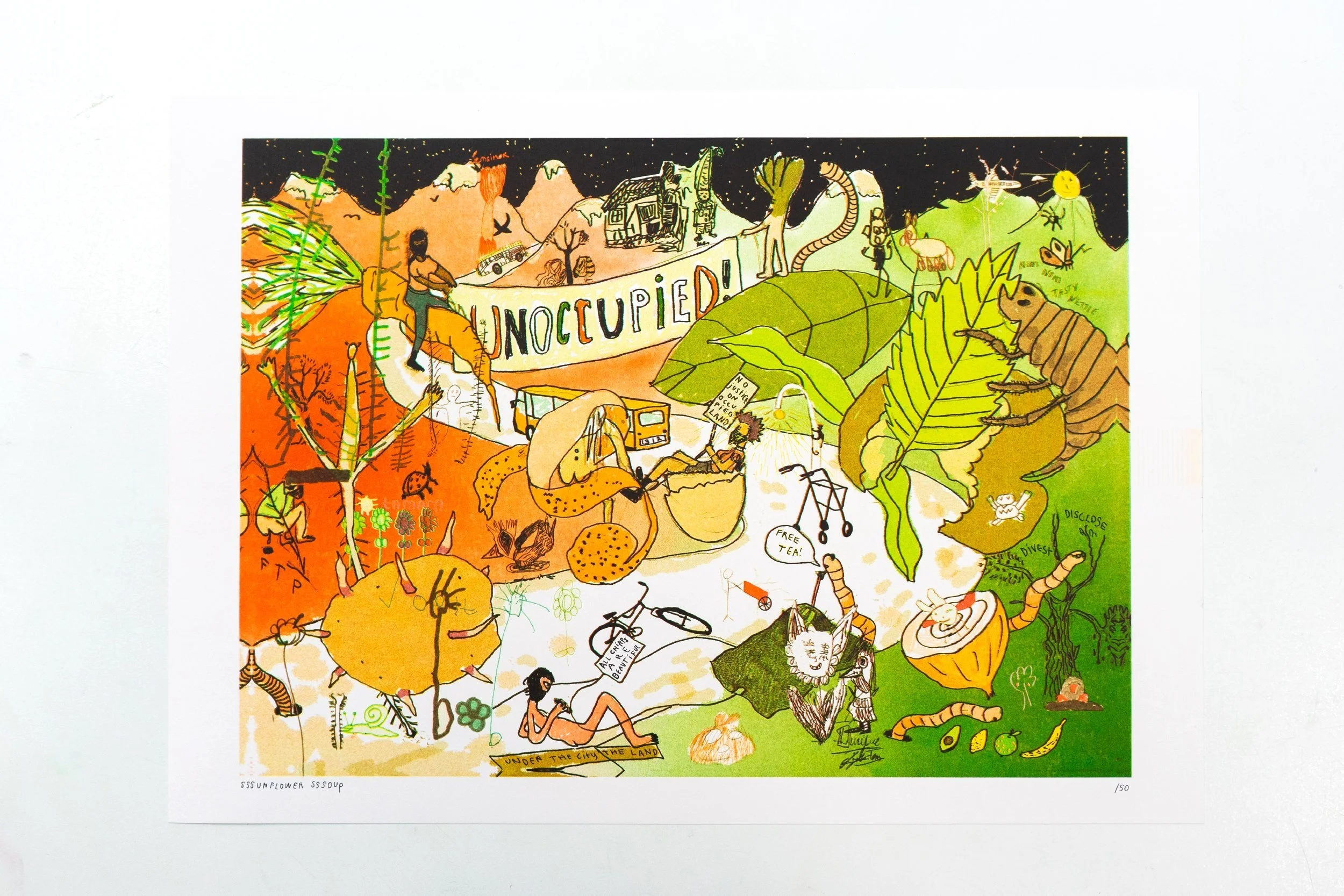 A3 Risoprint -  Sunflower Soup (NL)