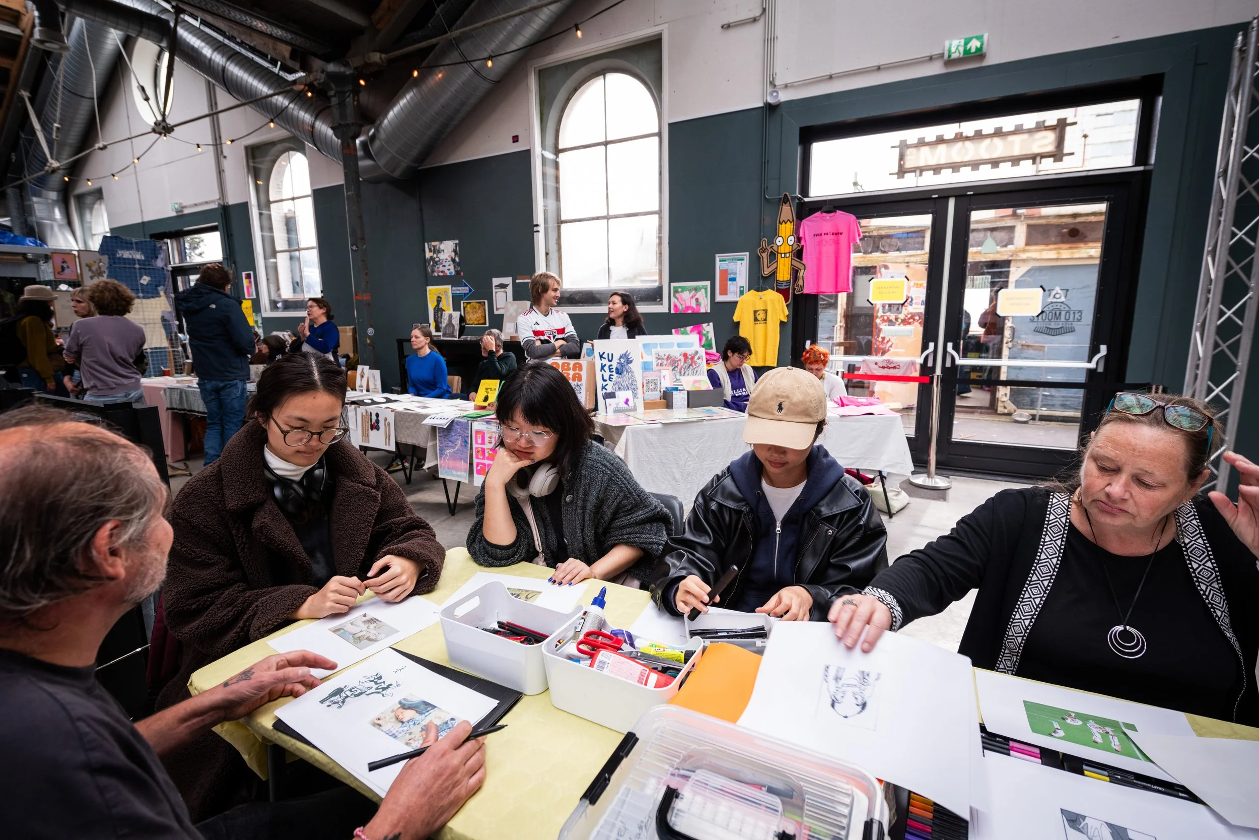 Cartoon workshop by Janek Koza