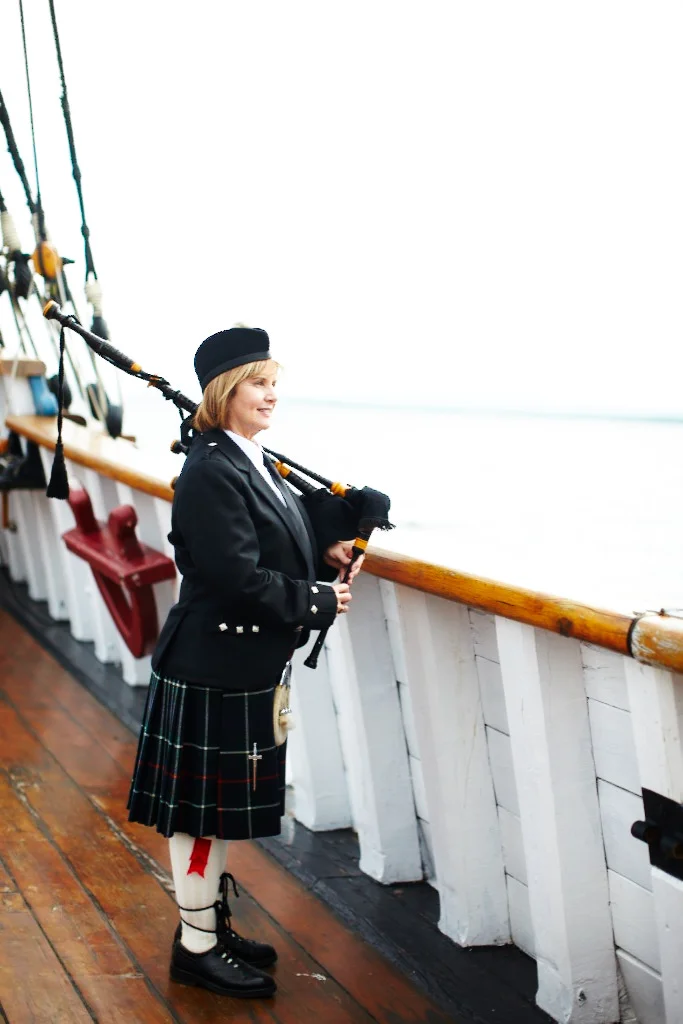 more canada | firsts after 40 | bagpipes