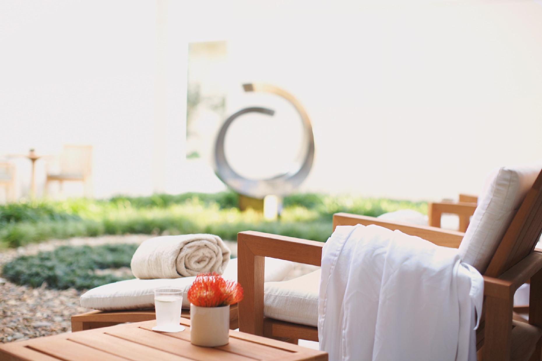 Stacey Van Berkel Photography I Spa chair I The Umstead Hotel & Spa I Cary, North Carolina