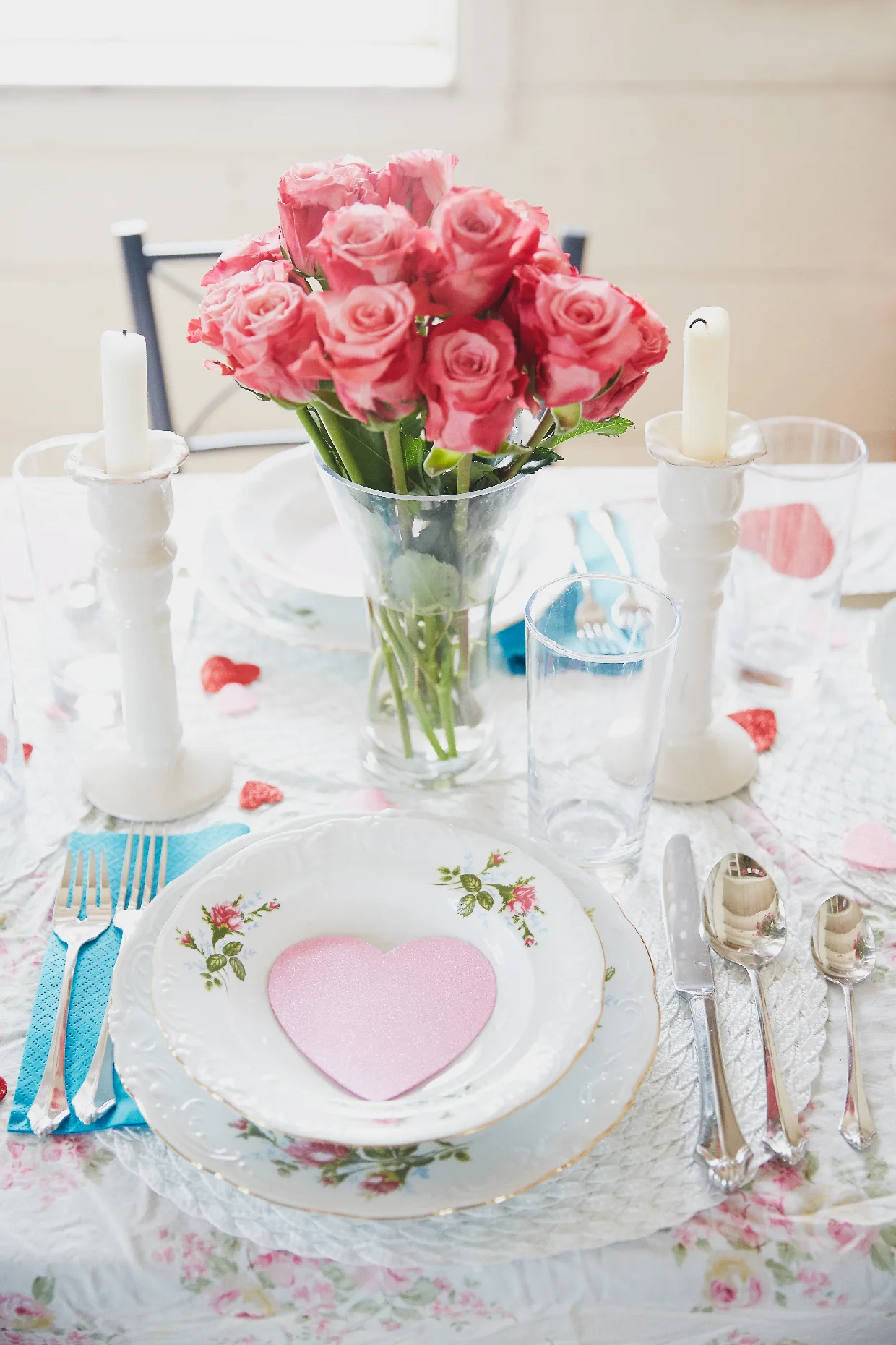 surprise valentine's luncheon for my mum