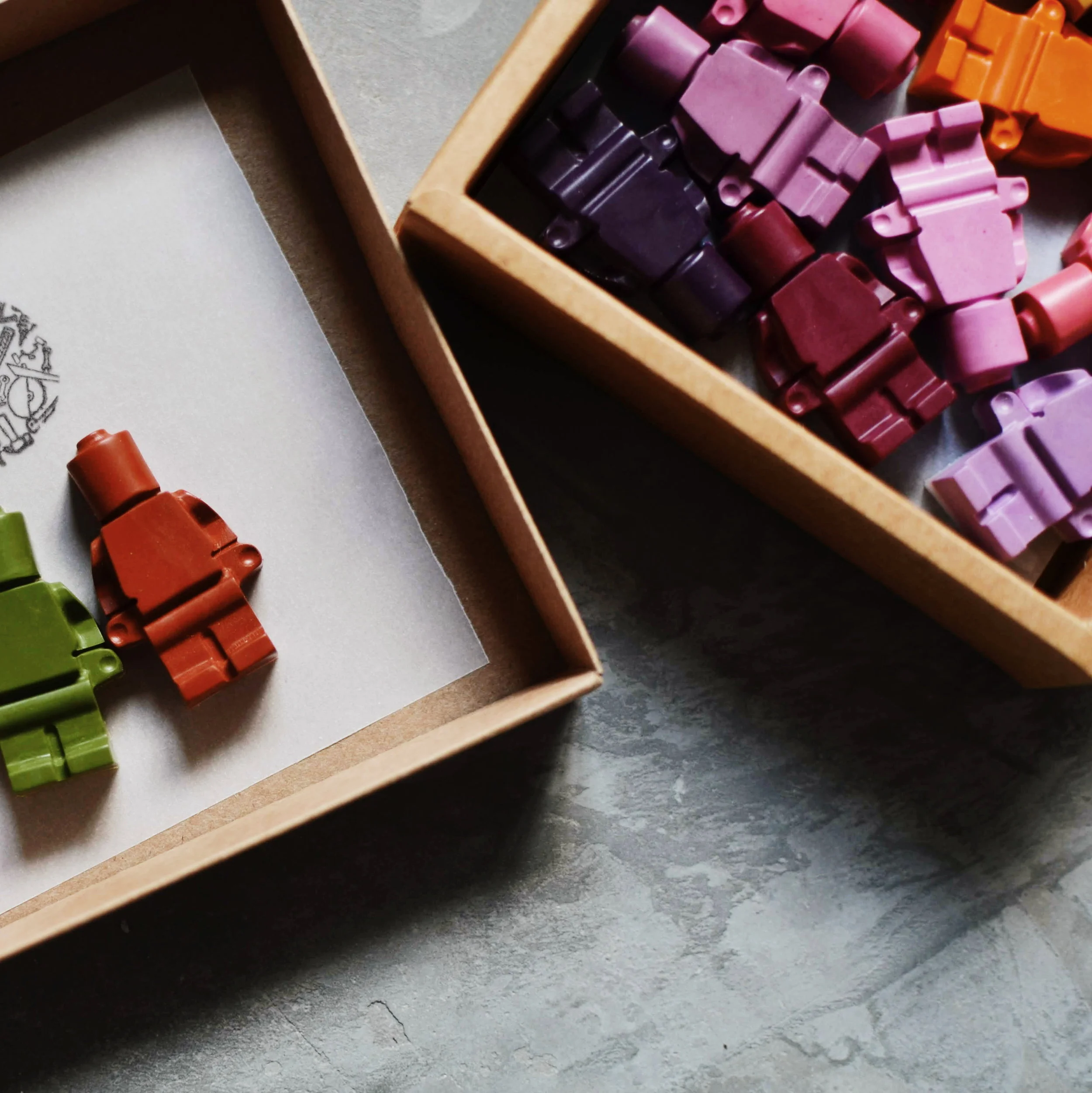 Lego Brickman Crayons Solid