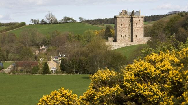 Borthwick Castle. Image: Supplied