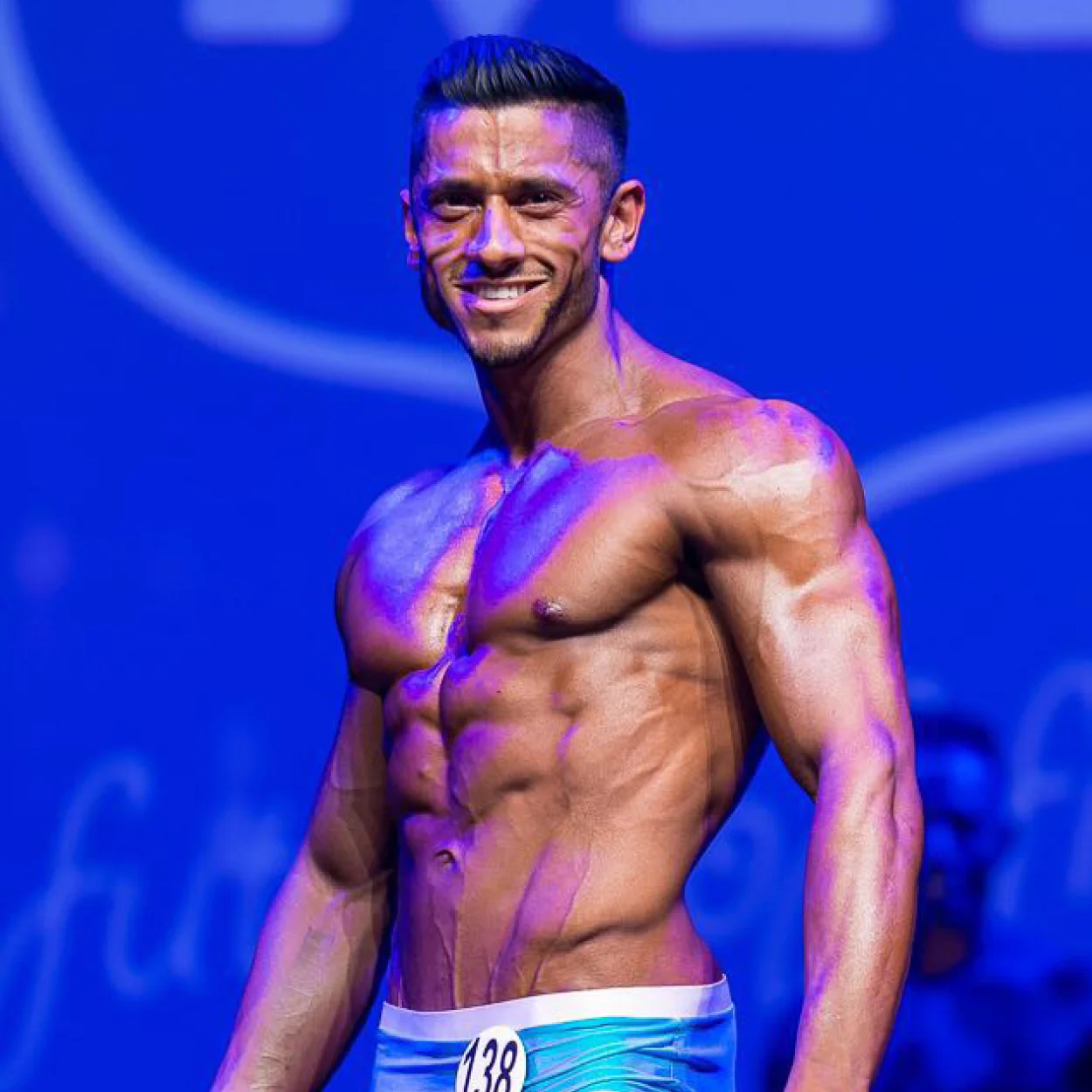 OMAAD NAZIR “Ever since I started taking my training seriously in January 2013, I had a clear goal to one day step on stage and compete. At the time I knew nothing about competing, the federations, the different categories in each competition or what judges are looking for. However what I did know was in order for me to fulfil my dream of competing I wouldn’t be able to do it alone and I would need professional help. Having researched and trialled a number of different dieting and training methods over the years I noticed I wasn’t getting the results I expected of someone who put in so much effort and followed very strict guidelines when it came to nutrition. I knew there was something missing, something I wasn’t doing right, that’s when I contacted Adam. I was always familiar with Adams work through social media and was inspired by what Adam had achieved and the success his clients had experienced in their competitions under Adams guidance. When we sat down and discussed my plans to compete and the methods we were going to use I knew straight away that Adam was the right man to get me in the shape of my life and get me stage ready. We worked on a 12 week plan to the Miami Pro Competition and a further week for the Pure Elite Comp. During the 13 weeks I saw my body transform week by week with regular check ins and continuous support, I felt at ease throughout the whole prep knowing that I am in good hands with the expert advice and knowledge being passed on to me by Adam. Everything Adam anticipated would happen from changes to the diet and training splits was happening right before my eyes and I was left speechless at how knowledgeable my coach was. I followed the whole plan perfectly without cutting any corners, prepped all my meals to the gram, ate all my meals at the suggested times and trained exactly how I was instructed to focusing on hitting the target rep ranges and tempos. Without Adams help and support I don’t think I would have ever achieved what I have, coming away with a trophy from my 2 debut competitions and a sponsorship deal with one of the best supplement brands in the world, 1UpNutrition. It’s amazing what can be achieved when you believe in yourself and surround yourself with people who support you and also believe in you. It was only 6 months ago (October 2015) where I was smoking 20 cigarettes a day and living the party lifestyle. I can honestly say this lifestyle change is the best thing I’ve ever done. Working with Adam has been a real eye opener, his support and encouragement has helped me realise my potential. It’s time to set some new goals with the coach, put in some real graft during this off season and bring an unstoppable physique to my next competition.”