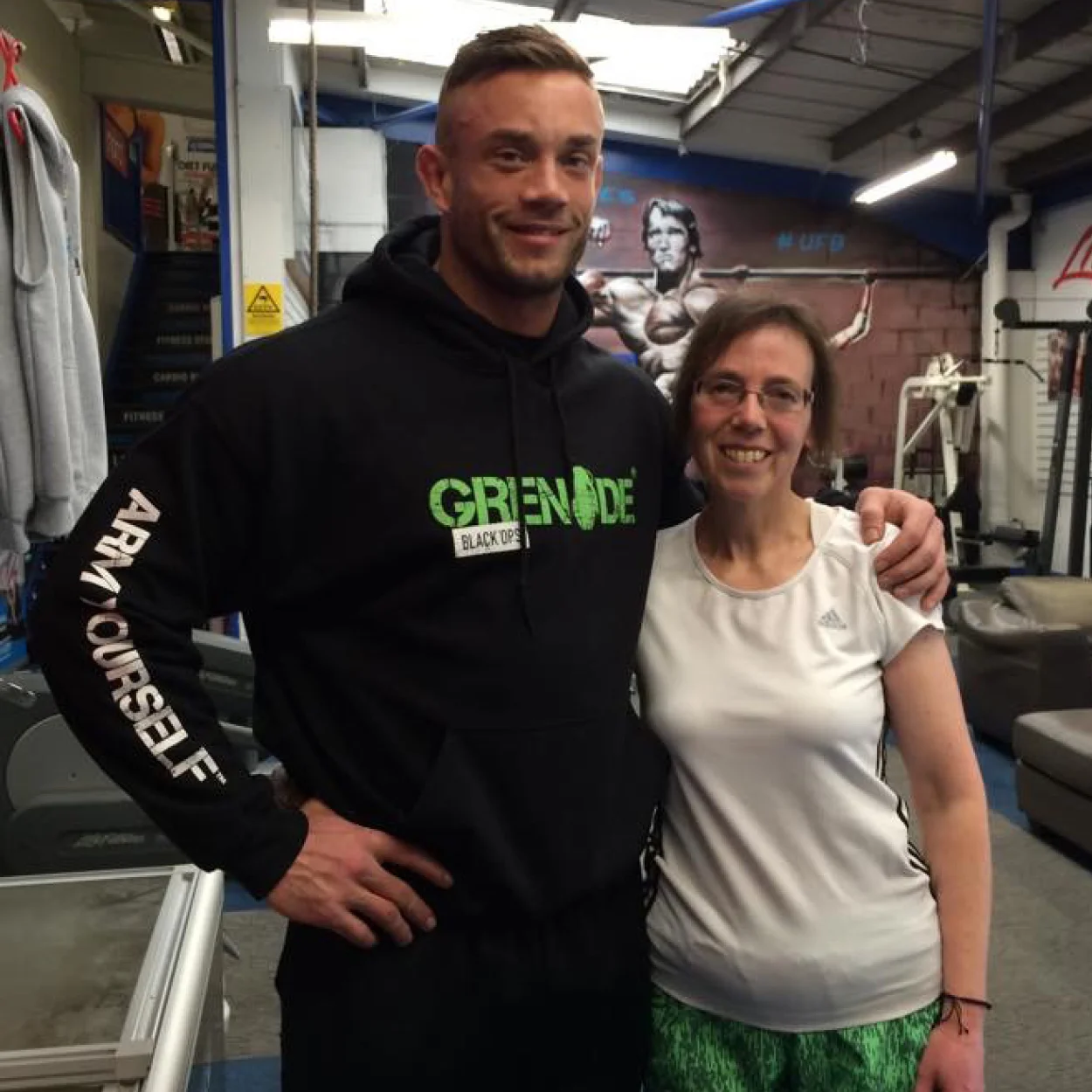 ROSAMUND REYNOLDS "I first started training with Adam at Fitness First in Wednesbury a few years ago and my strength and fitness improved greatly. When Adam relocated to Ultimate Fitness in Birmingham, I couldn't give it all up, so I still train every week in Birmingham with Adam, even though I have to set out nearly two hours before the session starts. And is it worth it? Yes! Every minute!"