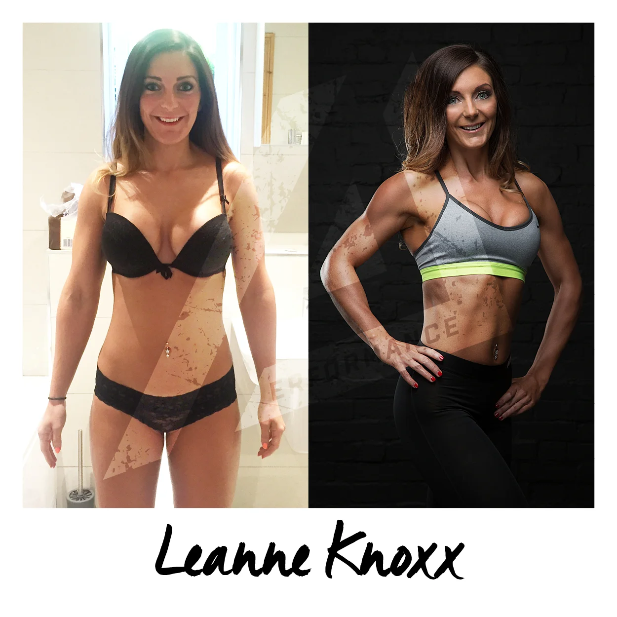 Leanne tells her story of her experience taking part in the 12-Week Photoshoot Challenge. Leanne is experienced in the gym and has been training for years, but just wanted that extra guidance to push past her sticking point and to try and shift some body fat from stubborn body parts (legs). Leanne did amazing, dropping from 150-134lbs in 12 weeks, getting the leanest she ever has.