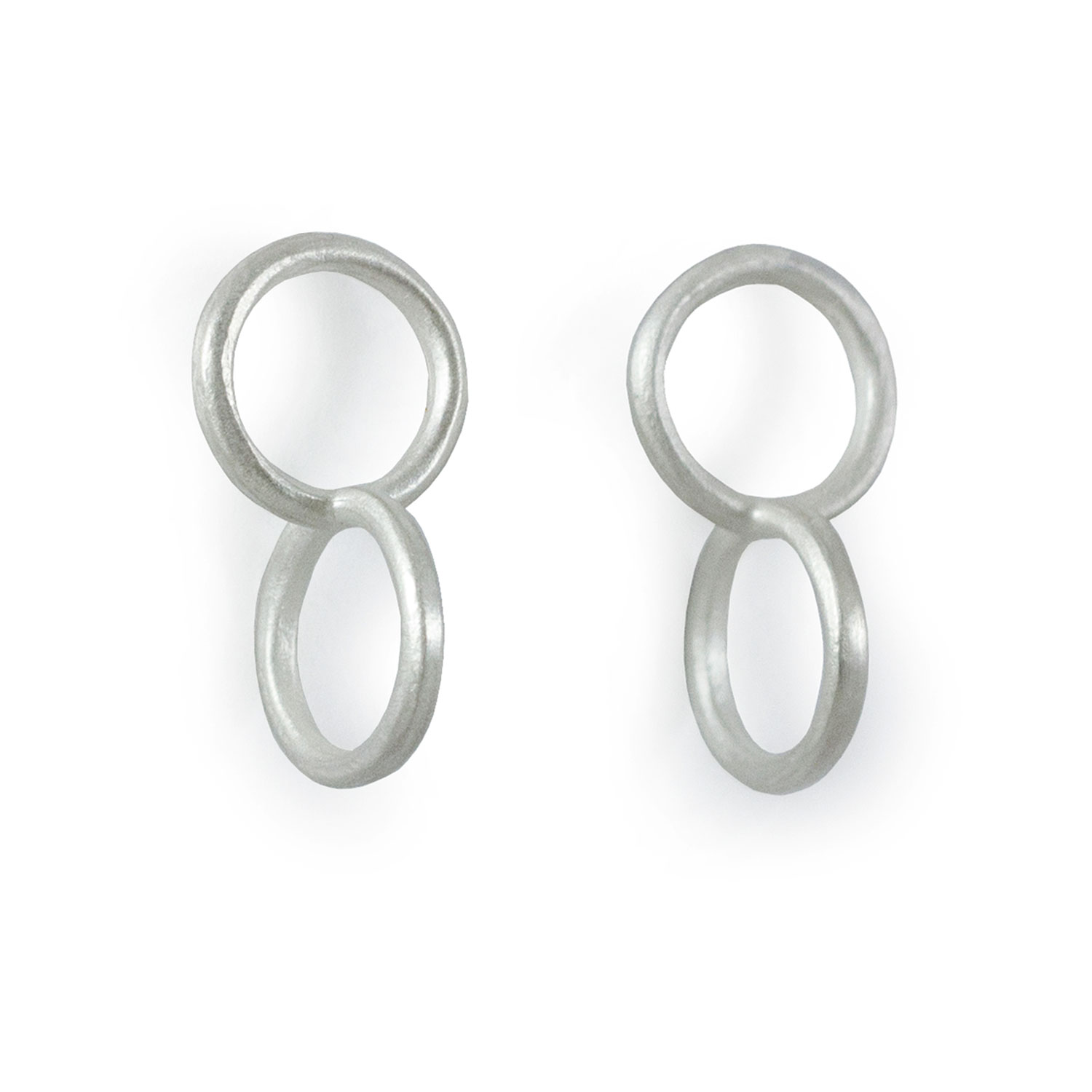 Contemporary Silver Or Gold Plated Dot Stud Earrings By Hurleyburley |  notonthehighstreet.com