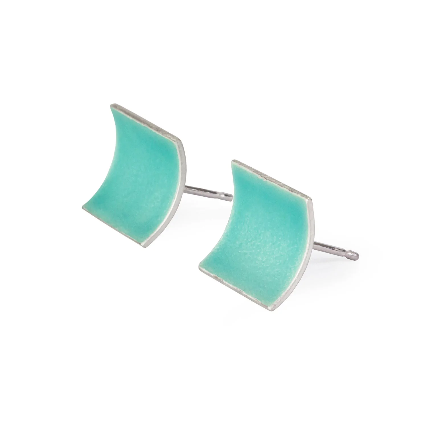 Grace-Girvan-Jewellery-Turquoise-enamel-curve-earrings-enamel-contemporary-scottish-silver-jewellery-scotland-orkney.jpg