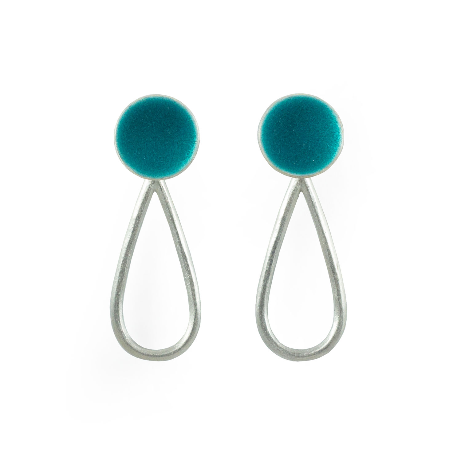 Grace-Girvan-Jewellery-Seagreen-circle-and-teardrop-earrings-enamel-contemporary-scottish-silver-jewellery-scotland-orkney.jpg
