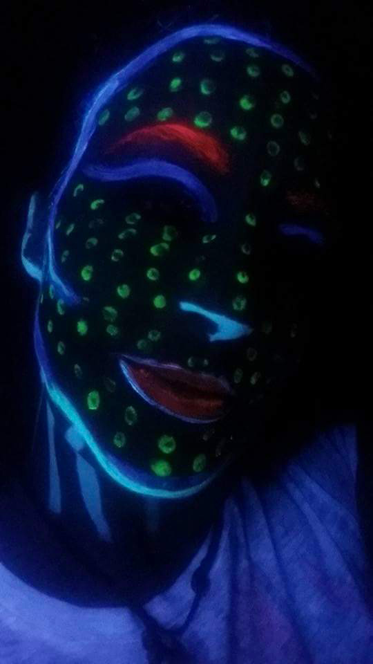 Maquillage de fantaisie Black Light VA