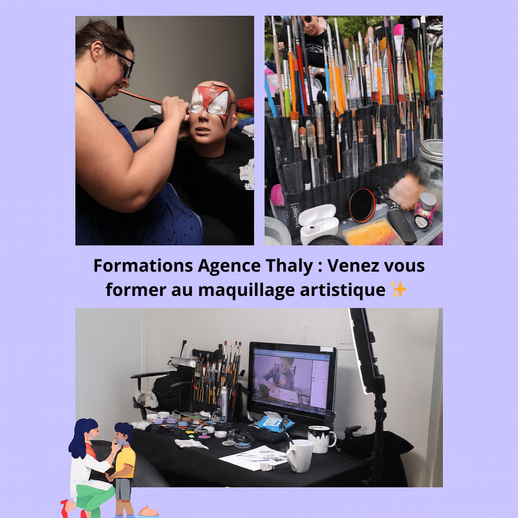 Formations Agence Thaly : Venez vous former au maquillage artistique !