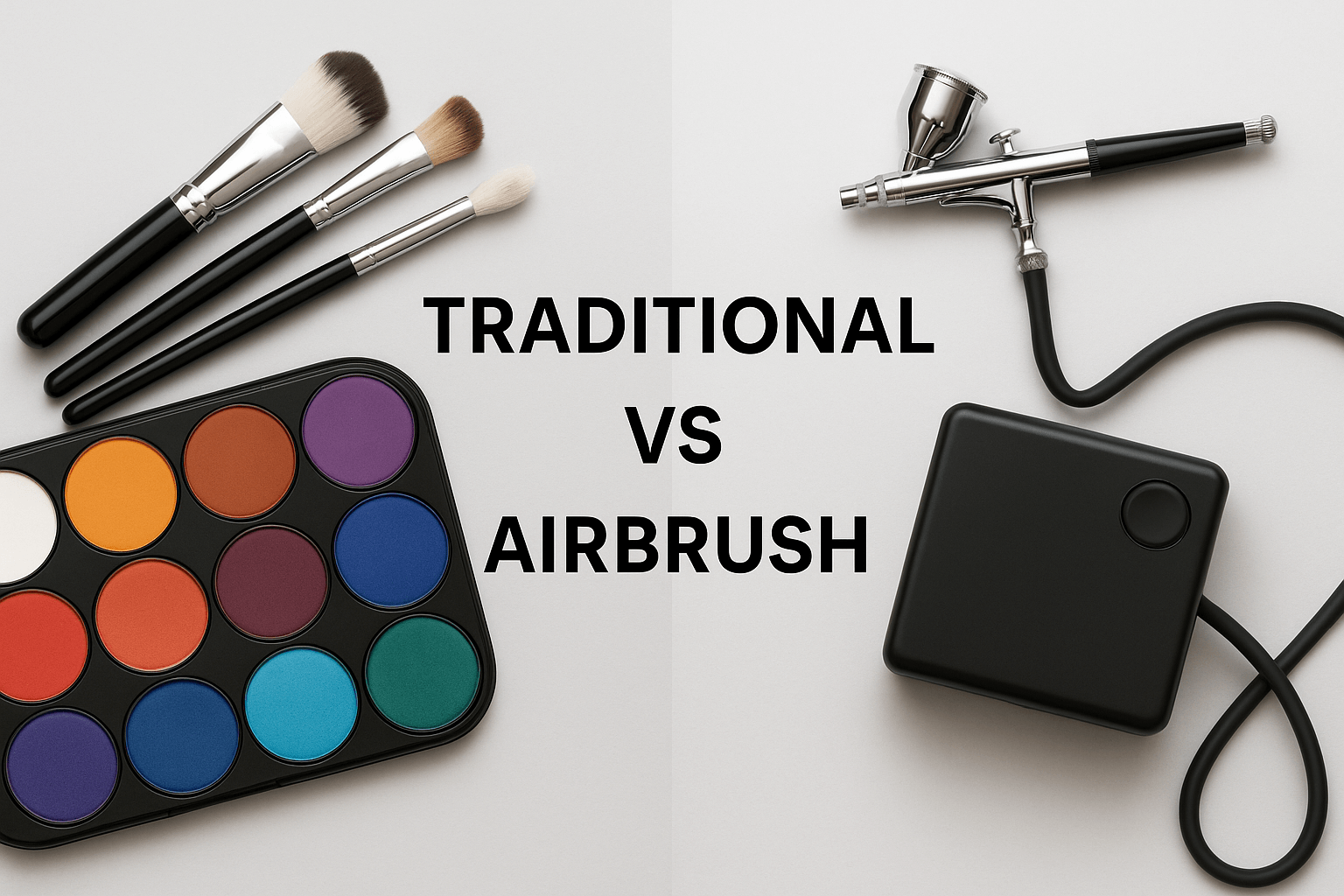 Maquillage traditionnel vs maquillage airbrush : quelle technique choisir pour votre événement ?