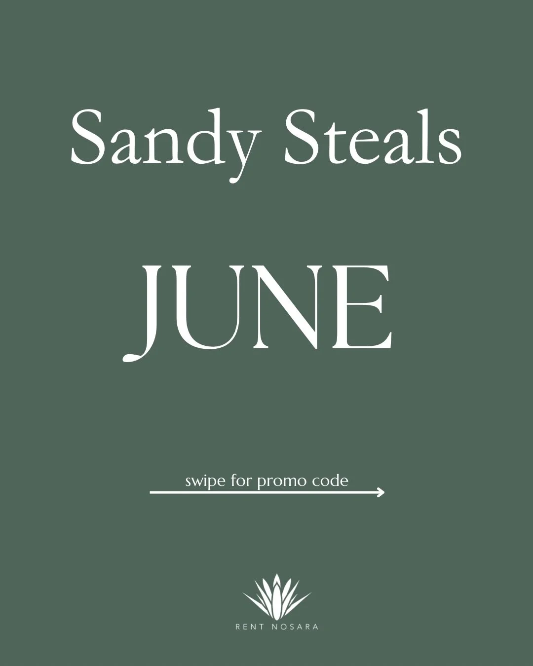 🌿June is all about Tropical Tranquility in Nosara🌿

Our latest Sandy Steal is here! 
Stay 5+ nights and enjoy 15% OFF at most of our properties while experiencing the magic of the green season&mdash;lush jungle landscapes, quieter beaches, and peac