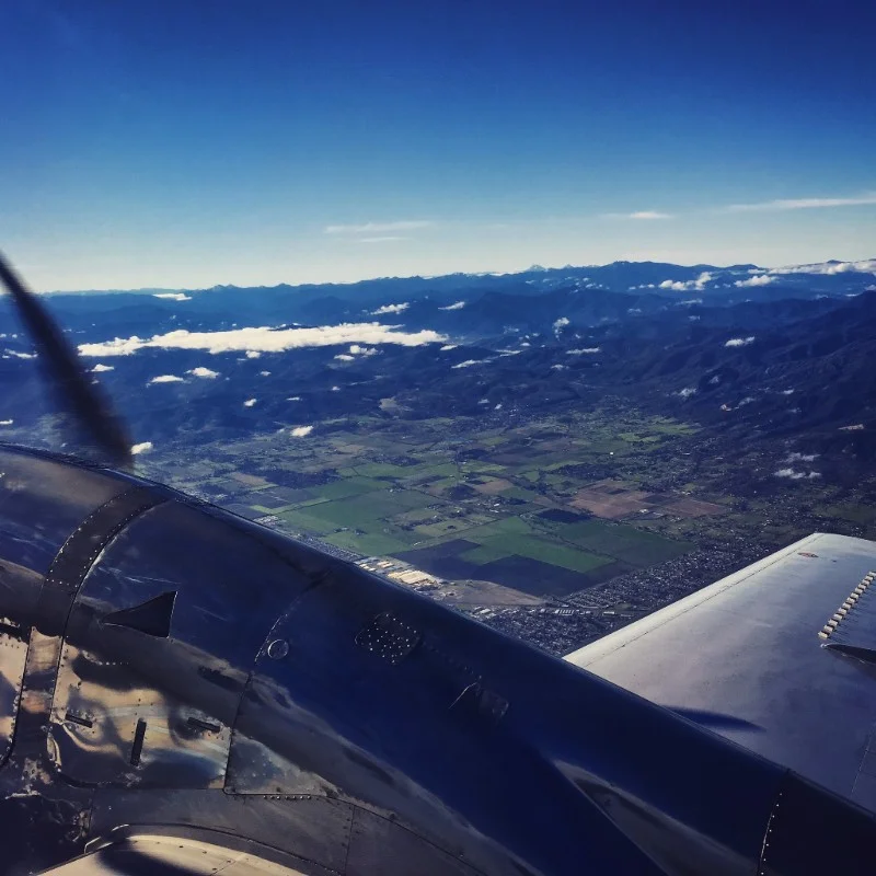 Overlooking Northern California