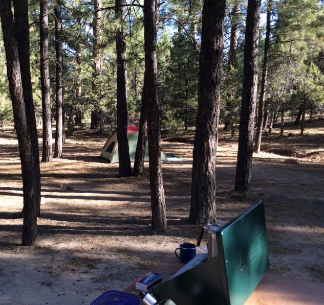Camping, northern Arizona