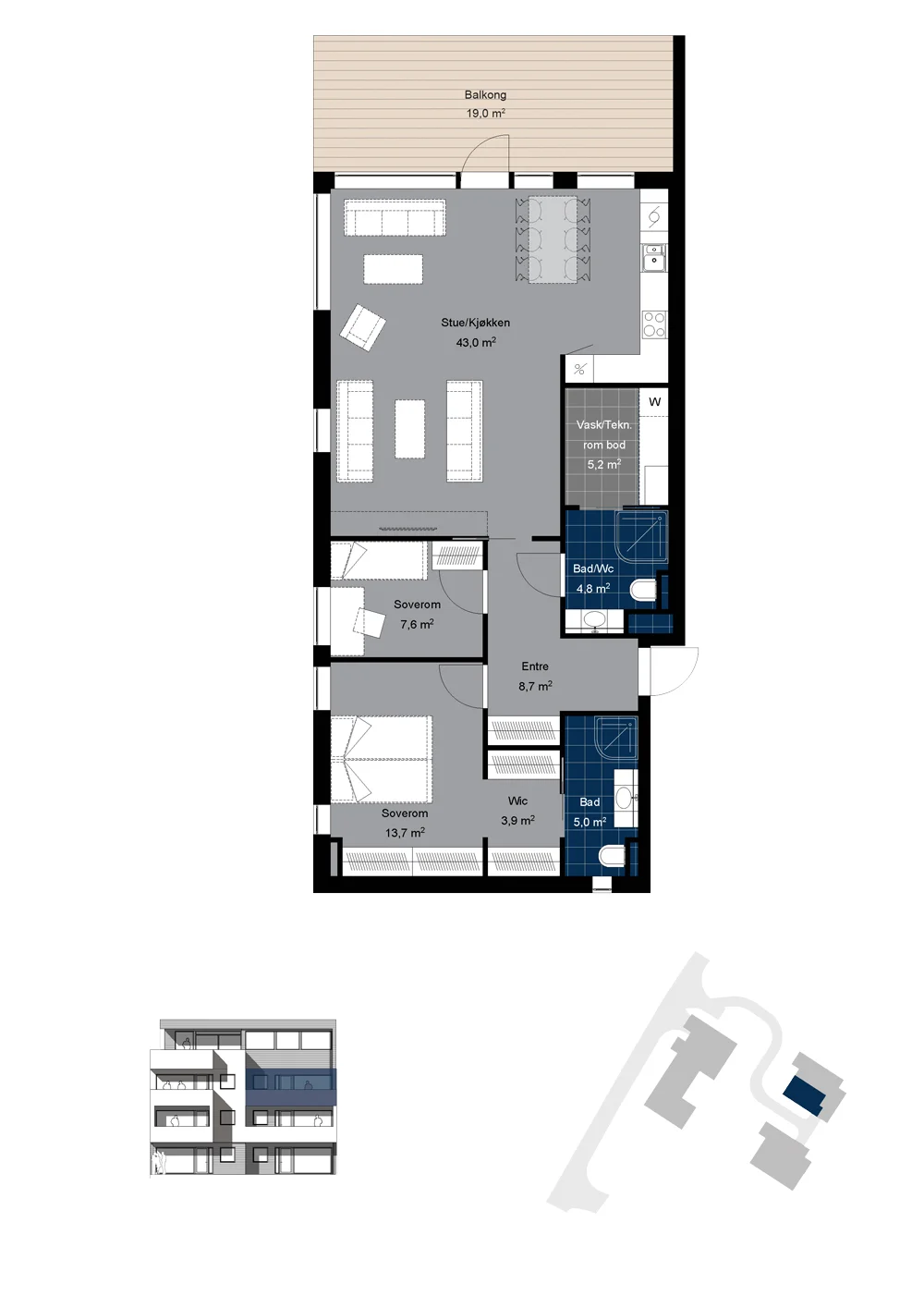 Leilighet A H0301