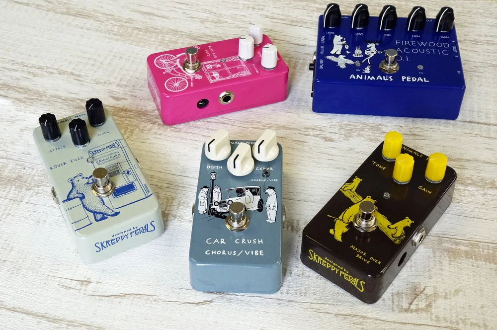 ブログ Animals Pedalキャンペーン開催中 かわいいエフェクターを買ってtシャツをもらおう Lep International