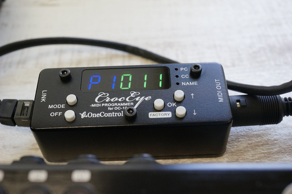 ブログ】OC10のMIDI機能をさらに強化！One Control Croc Eyeの実力 