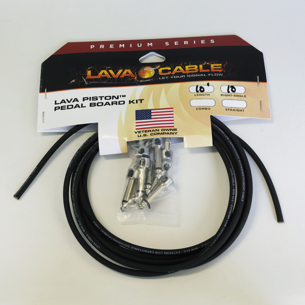 Lava Cable / Piston Solder-Free Pedalboard Kit — LEP INTERNATIONAL
