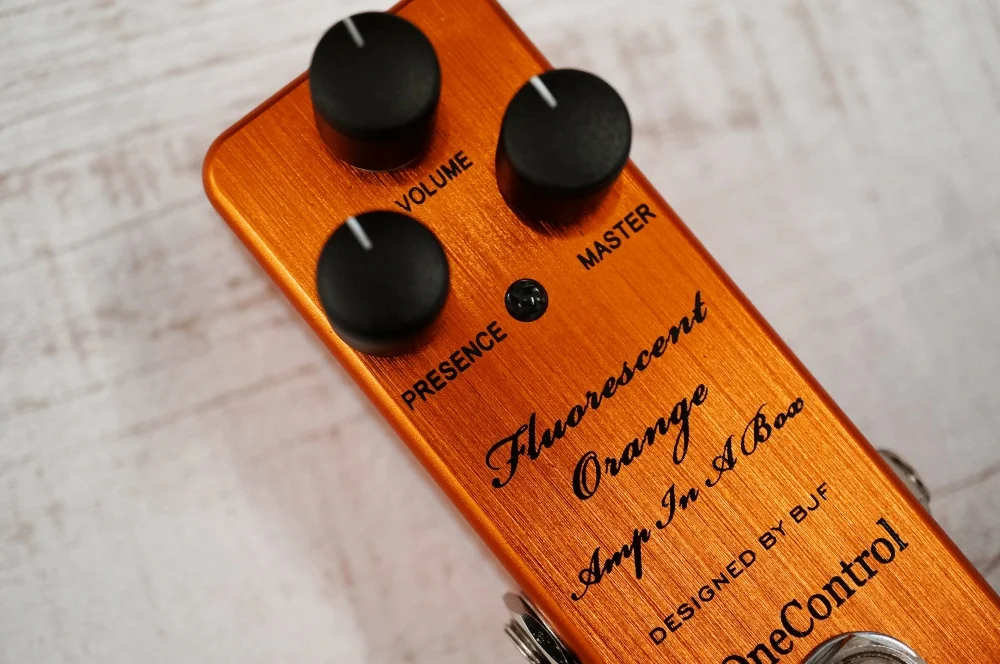 ブログ もう1つのブリティッシュアンプ 全盛期70sオレンジの芳醇なトーン One Control Fluorescent Orange Amp In A Box Lep International