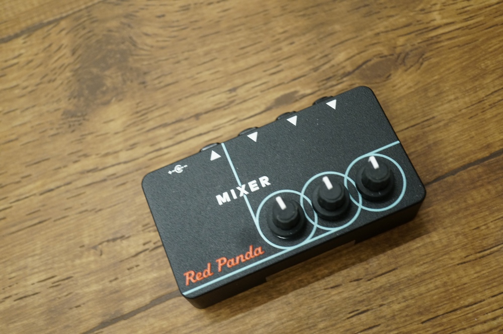 ブログ 使い方無限大 シンプルなペダルボード用3in1outミキサー Red Panda Mixer Lep International