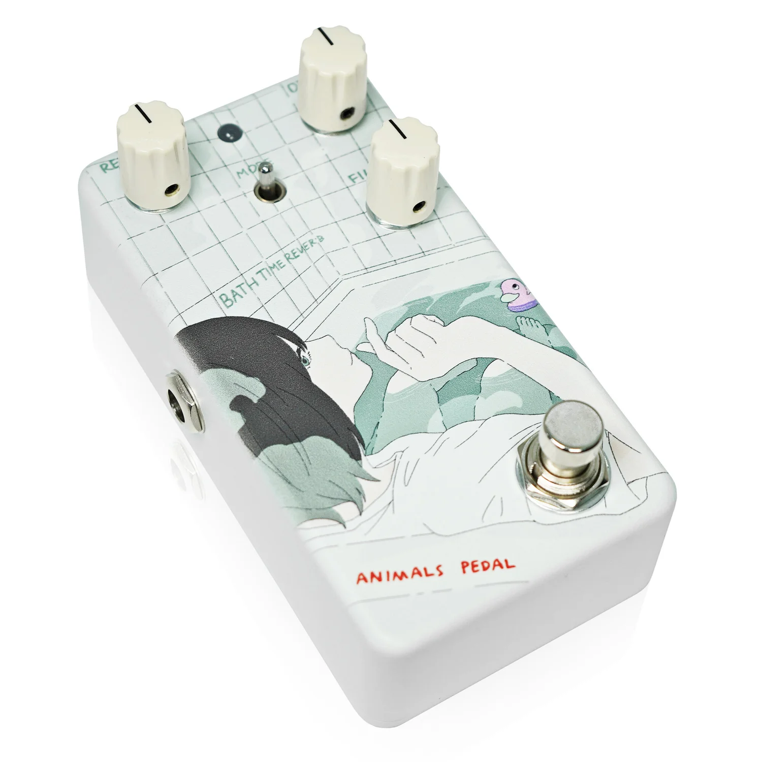 ブログ Animals Pedalカスタムイラスト 文氏によるbath Time Reverb 本日午後9時受注開始 Lep International