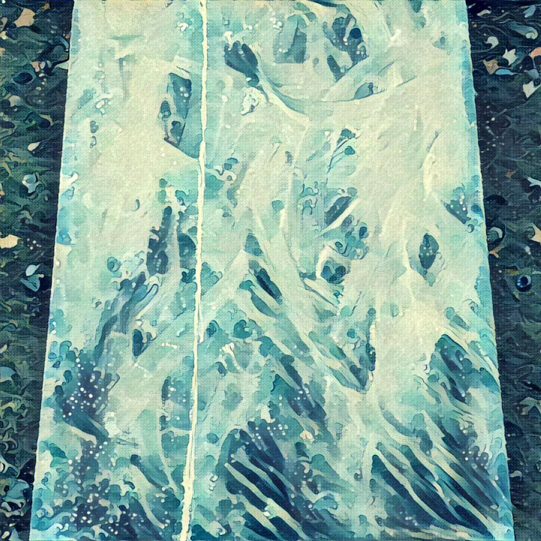  The result of running Amis through a neural network with "The Wave" 