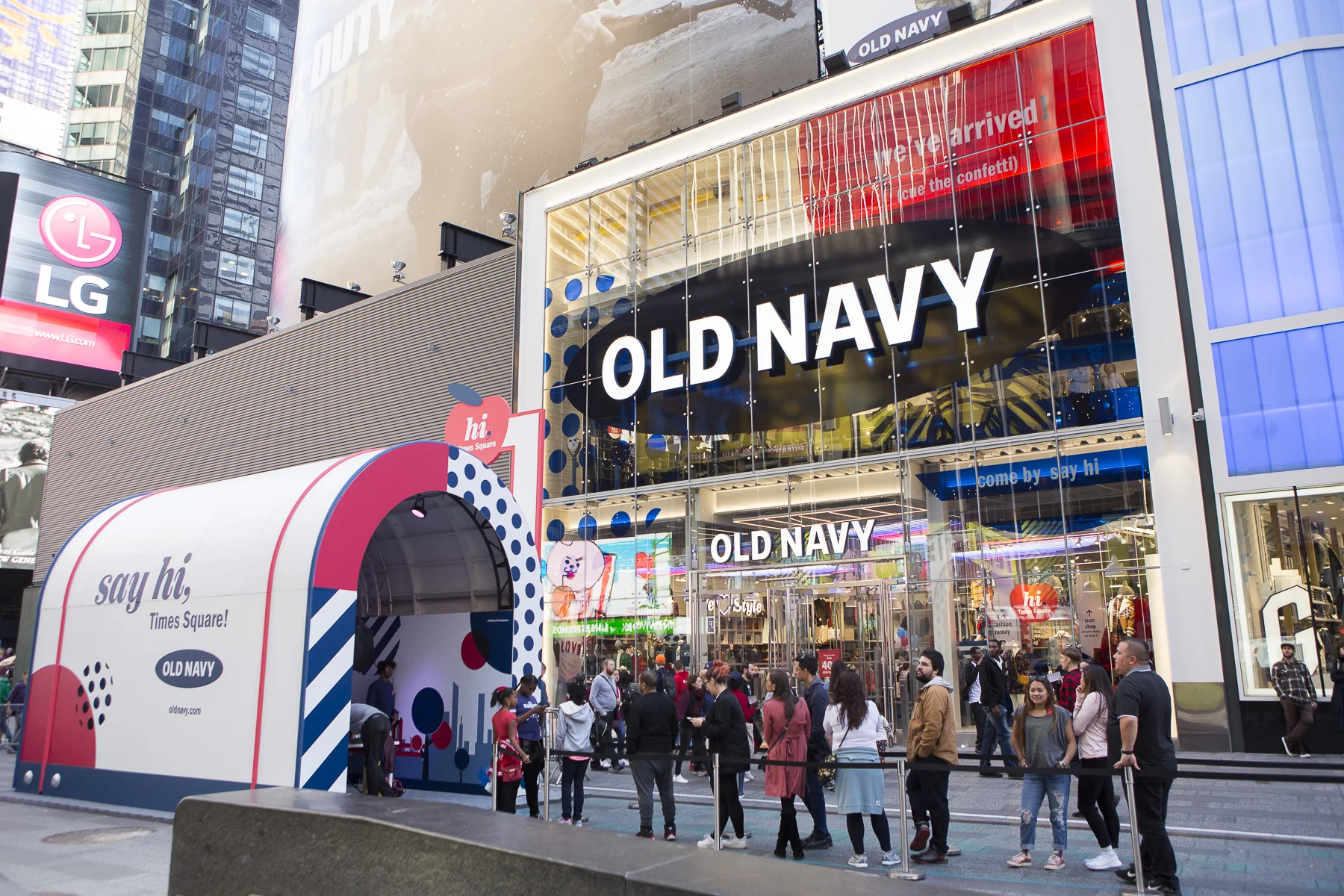Old Navy Times Square — Holly Meredith