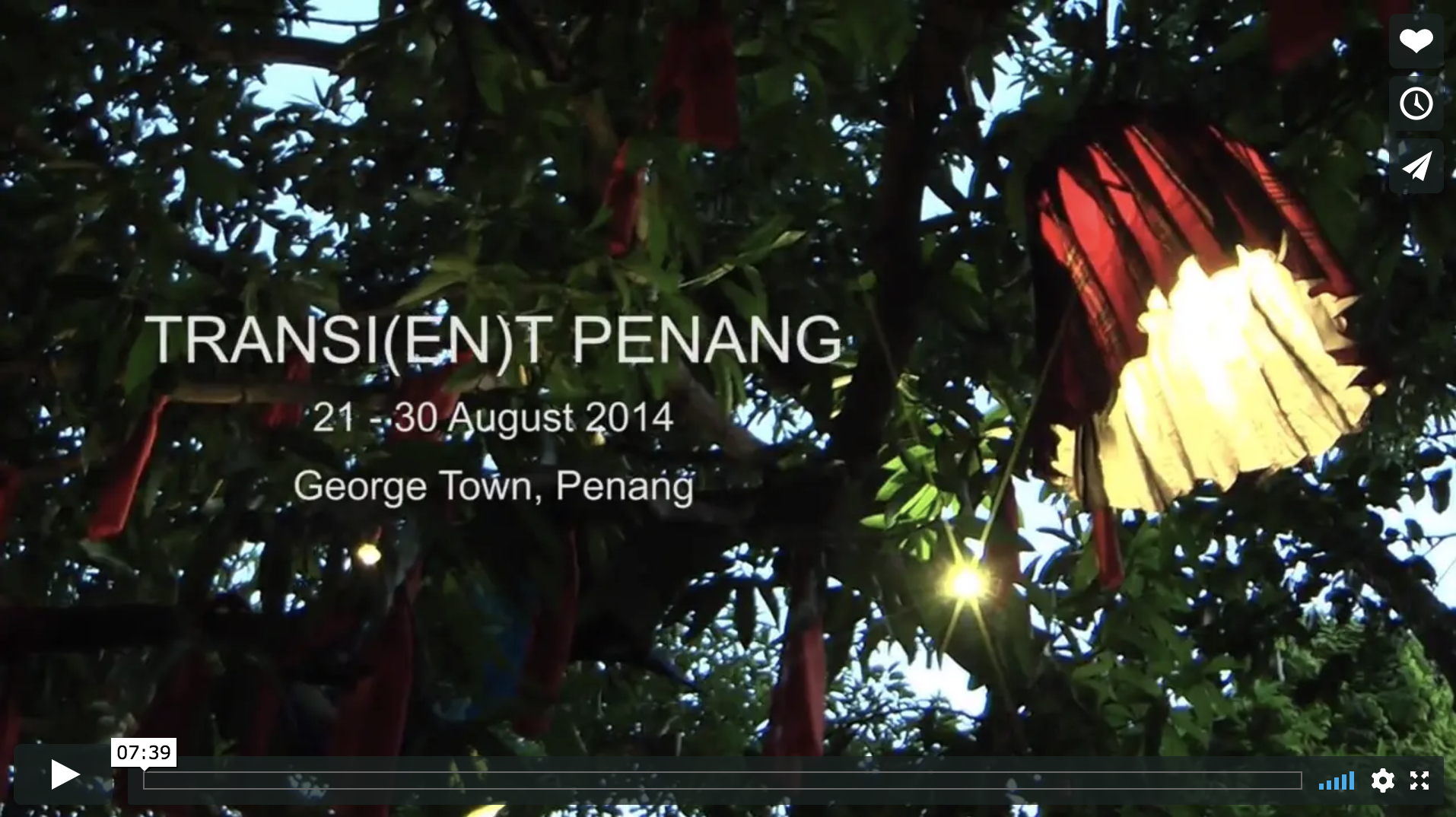 Documentary of Jaffa Lam's work in Penang