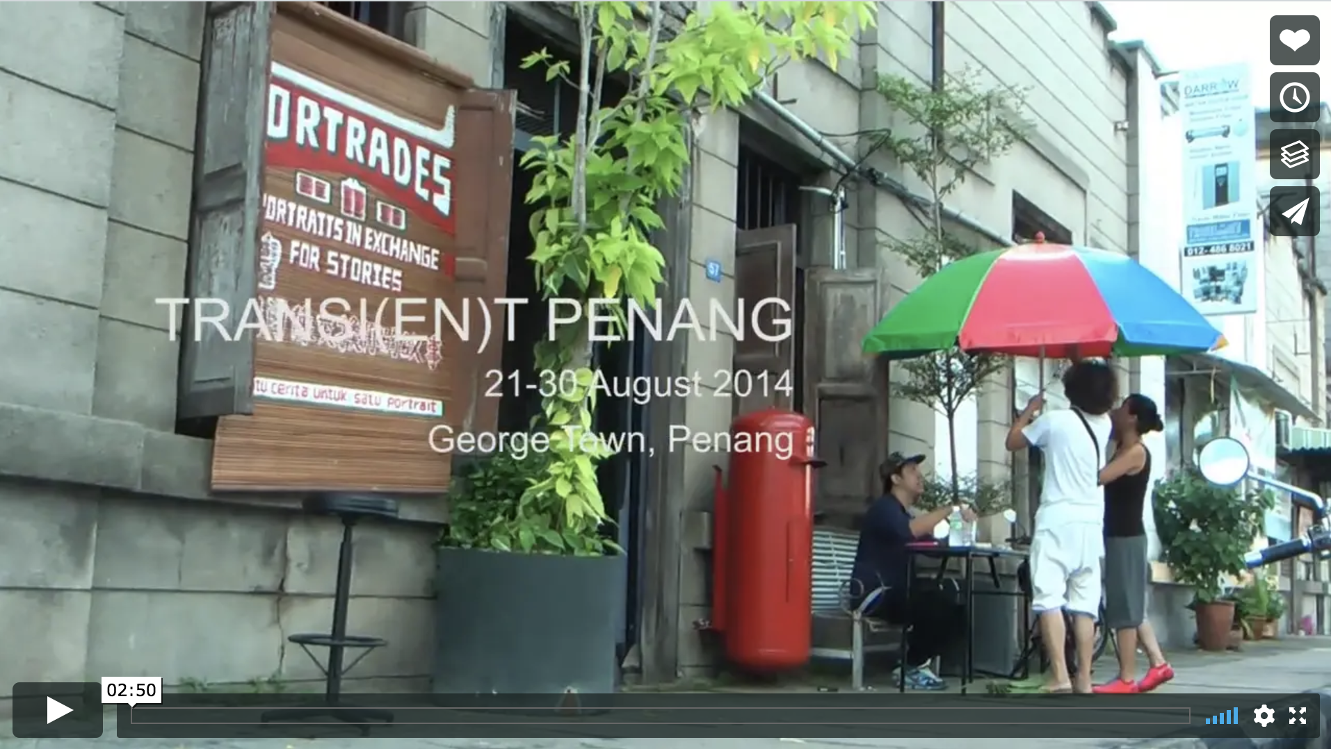 Documentary of Transi(en)t Penang, Glocal Project